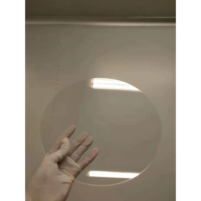 Large‑Diameter Single Crystal Sapphire Wafer Substrate (In‑House Crystal Grown)