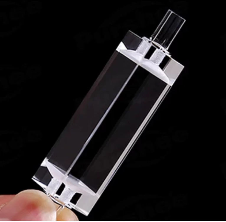 Ultra-smooth polished UV fused silica optical window, ultra-low autofluorescence for UV-Vis and fluorescence testing equipment