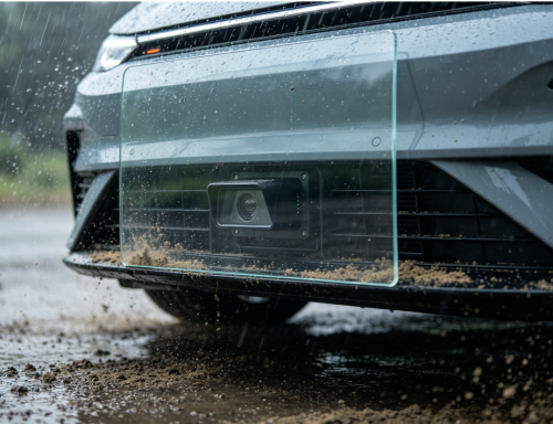 radar protective cover glass ADAS radar dustproof window For Vehicle ADAS Safety System