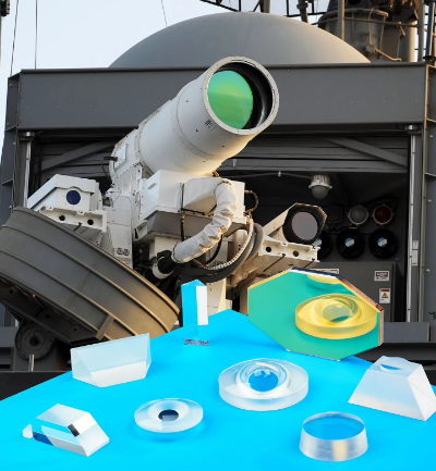 Felix Glass multi-band sapphire protective window for defense EO/IR thermal surveillance and targeting systems