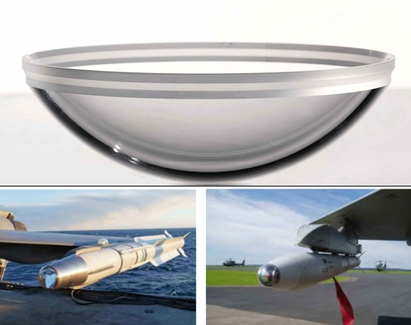 MWIR LWIR Thermal Imaging IR Dome | ZnS ZnSe Optical Dome