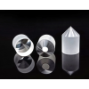 Custom BK7 / K9 Axicon Lens, Positive Conical Prism for Laser Bessel Beam Forming