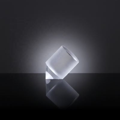 Custom BK7 / K9 Axicon Lens, Positive Conical Prism for Laser Bessel Beam Forming