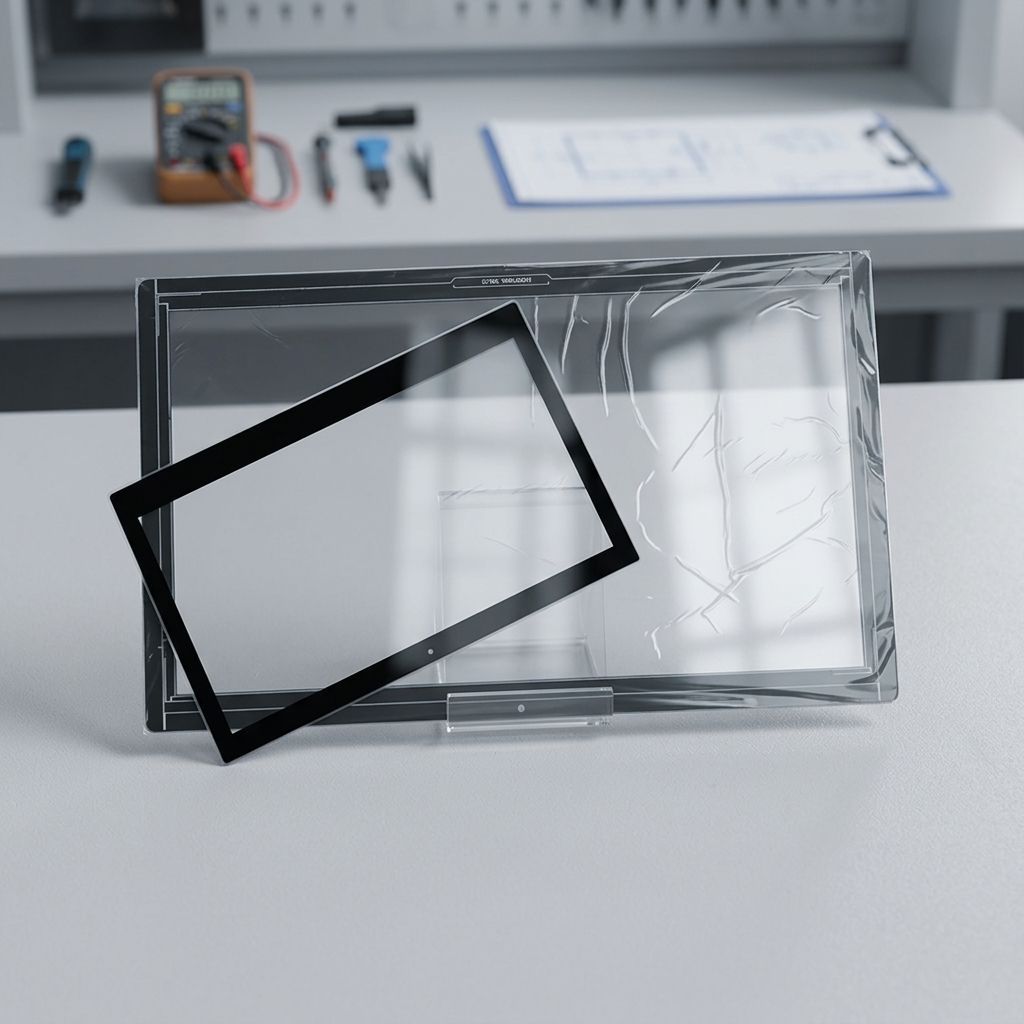 Multi-touch interface protected by custom sapphire display cover glass