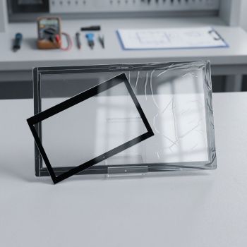 Sapphire Touch Cover Panel for Medical Diagnostic Equipment Medical Instrument Manufacturer