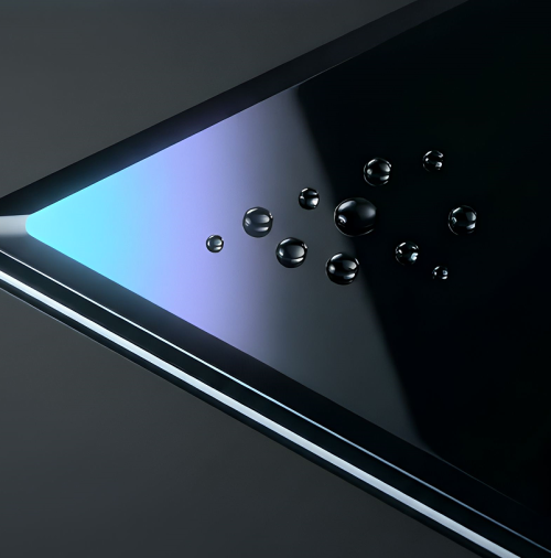 Custom Industrial Display Cover Glass | AG AR AF Coated Touch Panel Glass
