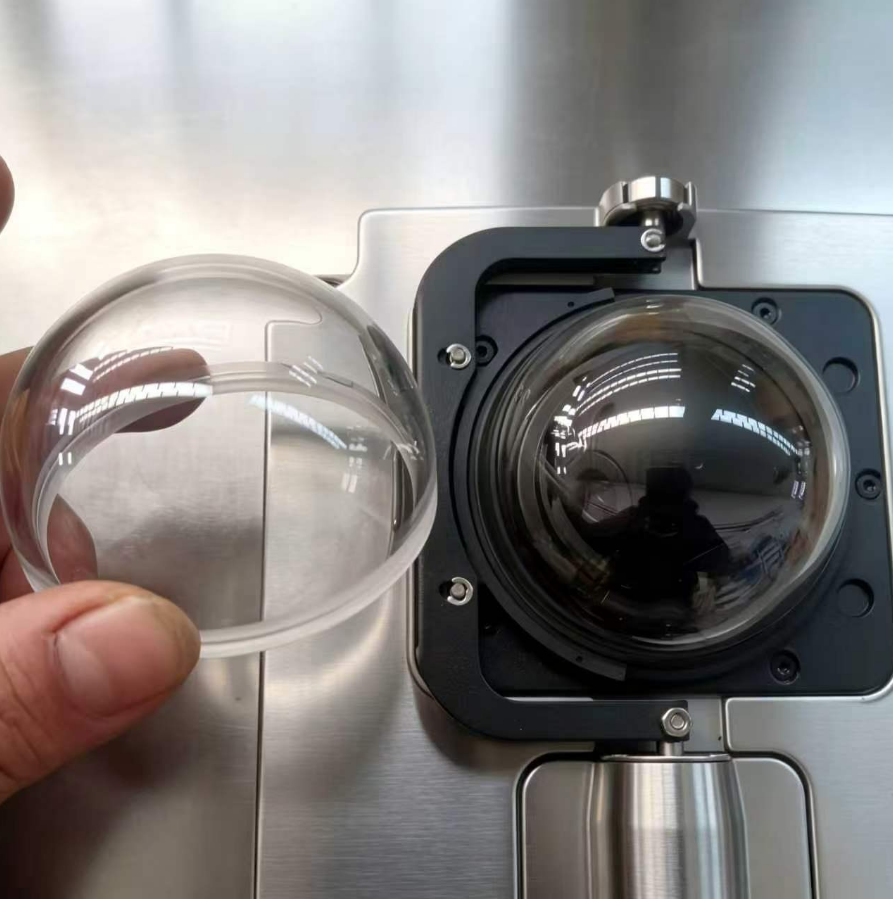 Felix Glass case study sapphire dome for outdoor LiDAR sensor protection OEM project