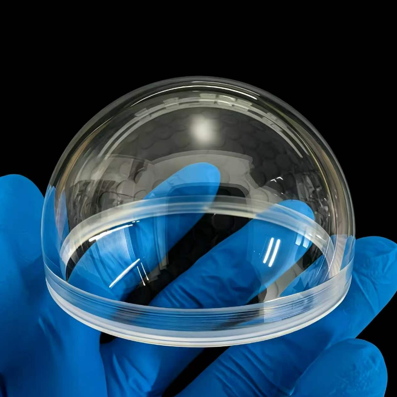 Felix Glass sapphire sensor dome, scratch‑resistant protective dome for outdoor optical sensor systems