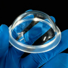 Custom JGS2 fused silica quartz domes. UV optimized transmission for sensor & aerospace.