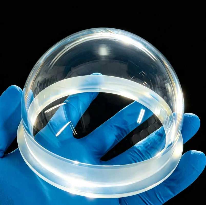 Multiple size custom hyper hemispherical optical dome blanks for panoramic monitoring