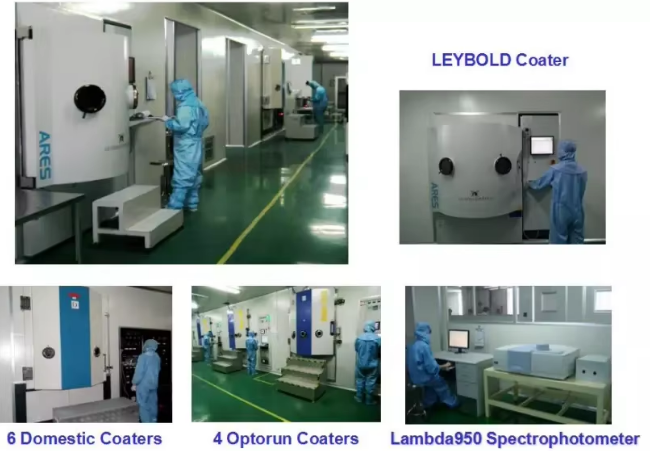 BK7 H‑K9L optical dome factory inspection and quality‑control workshop