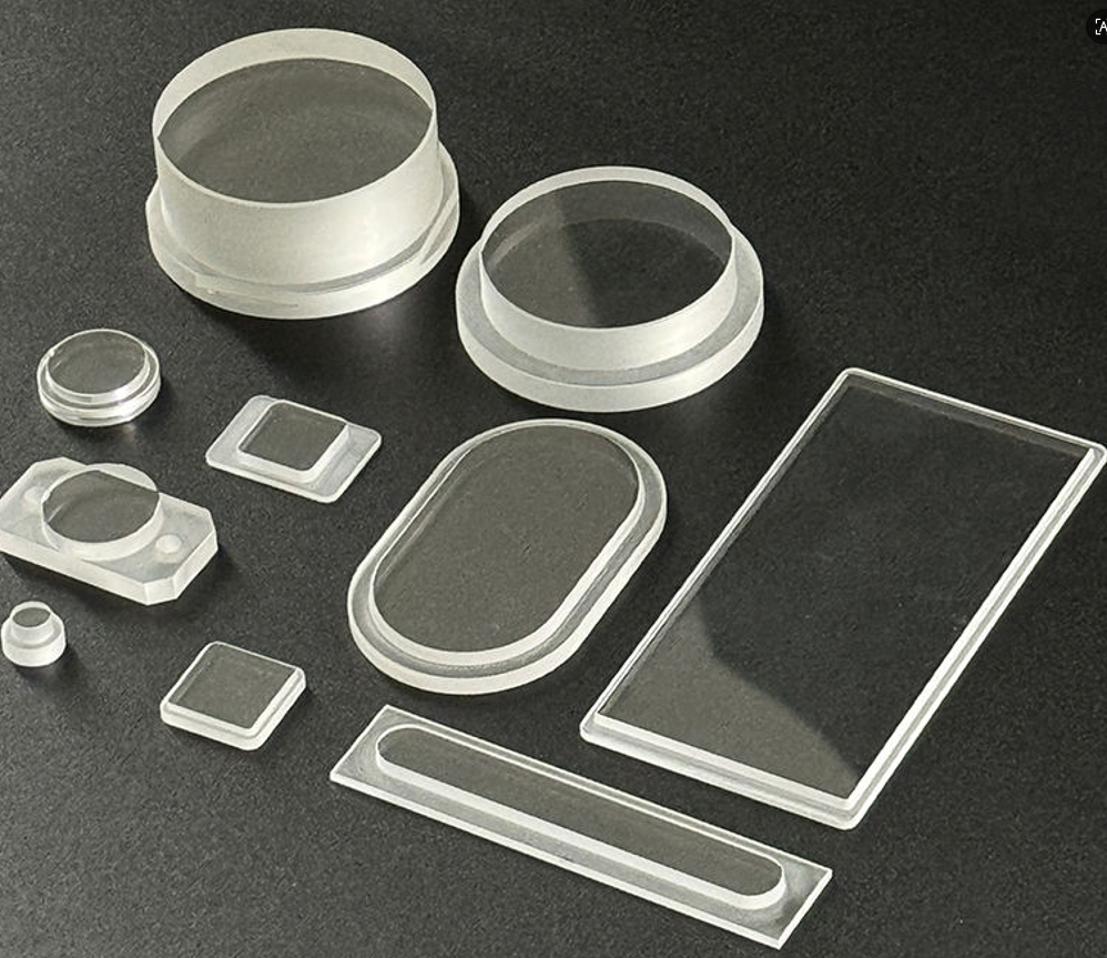 AR coated sapphire laser window with customized anti‑reflection coating for high‑power fiber laser
