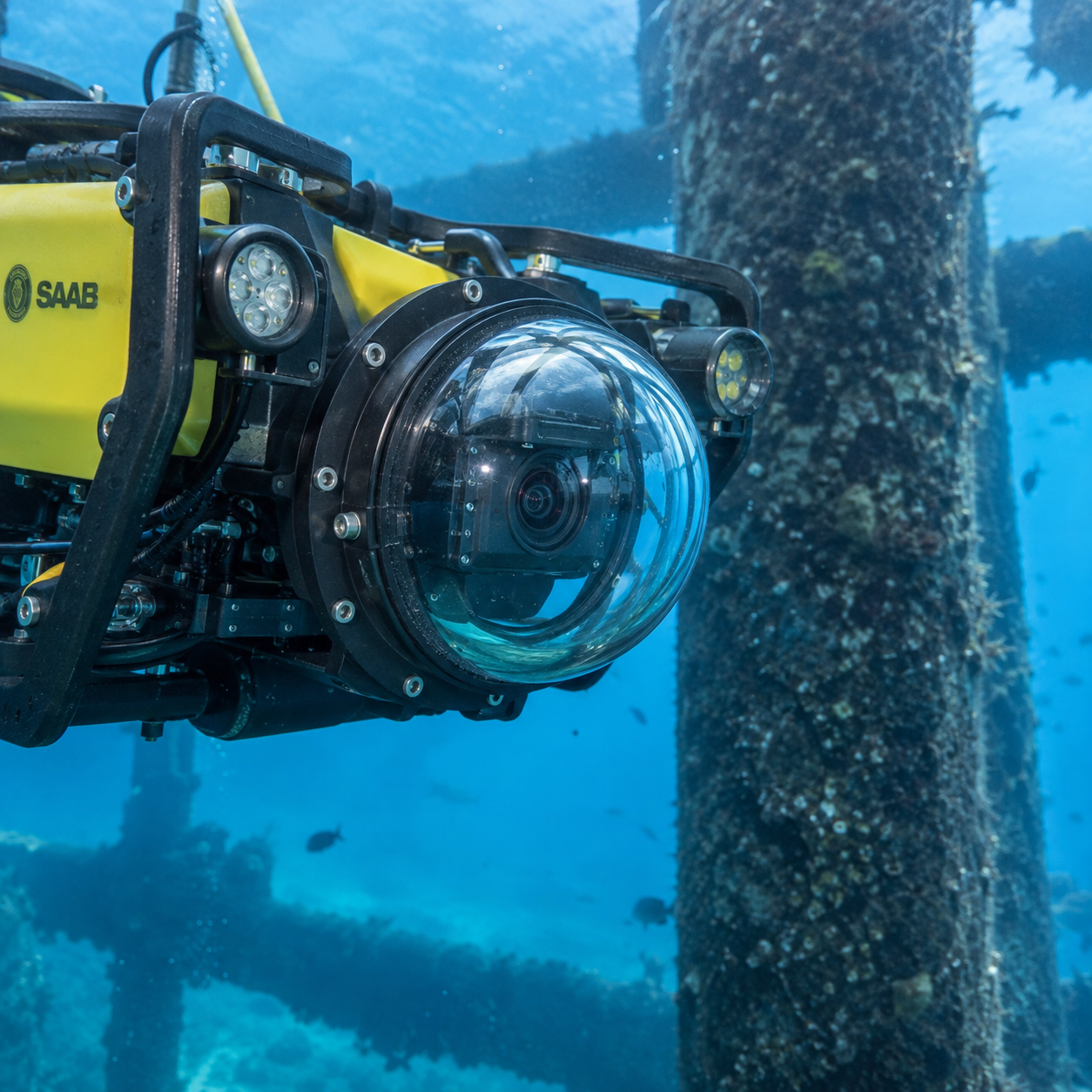 Sapphire optical dome for harsh environment camera protection by Felix Glass