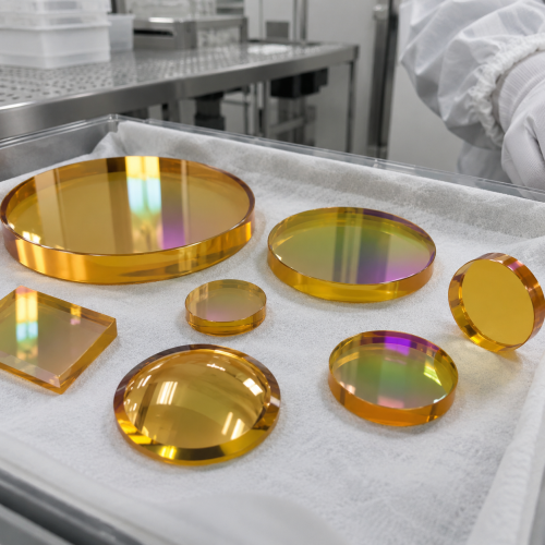 Custom CVD ZnSe Infrared Lens for CO2 Laser & LWIR Systems