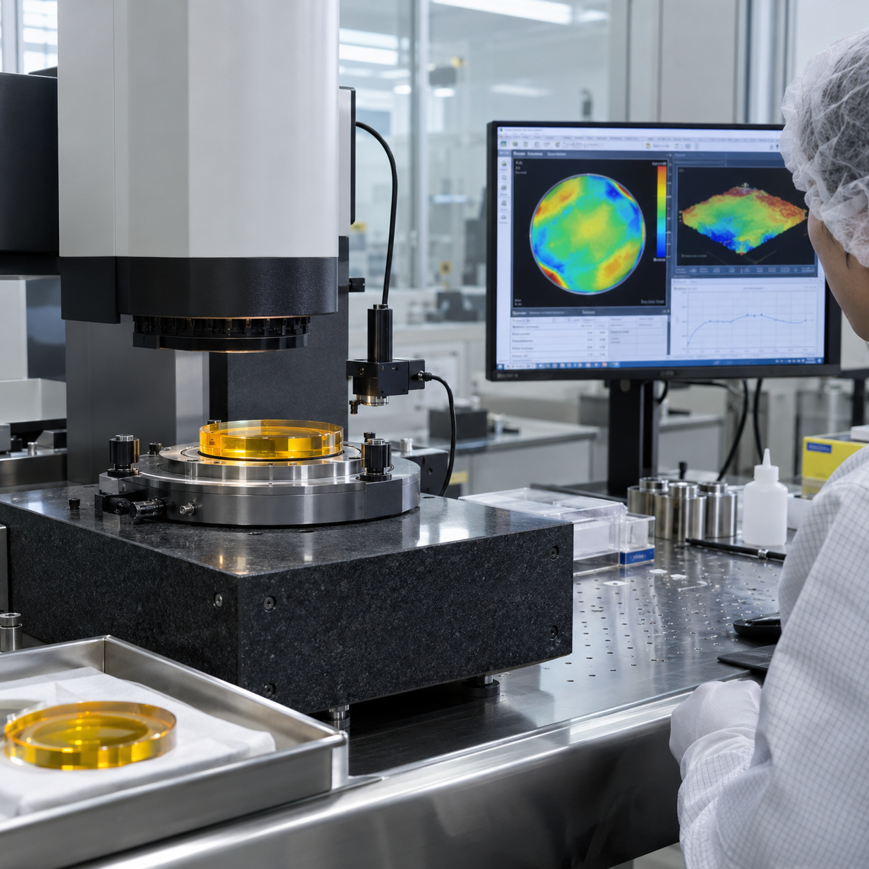CVD ZnSe optical material for infrared lens production