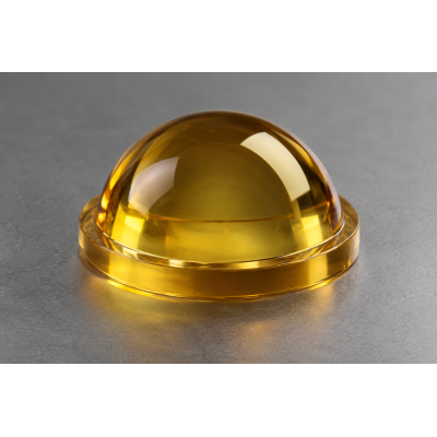 CVD ZnSe Infrared Dome Manufacturer | Custom Hemispherical ZnSe Dome for LWIR & CO2 Laser