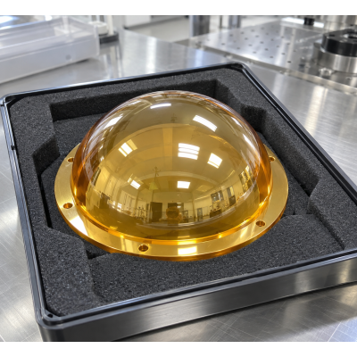 CVD ZnSe Optical Dome | Custom IR Dome Window for 8-14μm Thermal Imaging