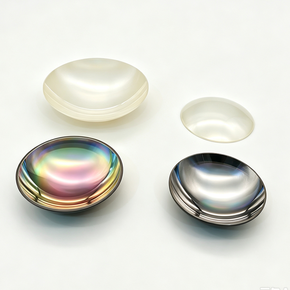 uncoated CVD ZnSe hemispherical infrared dome sample