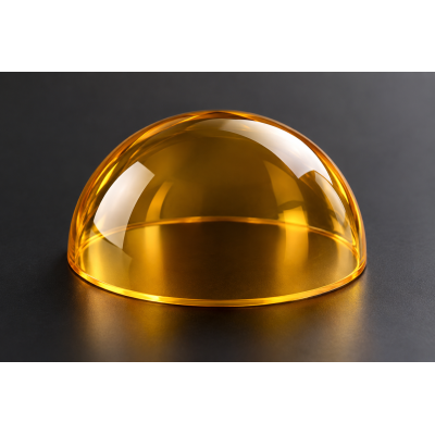 CVD ZnSe Optical Dome | Custom IR Dome Window for 8-14μm Thermal Imaging