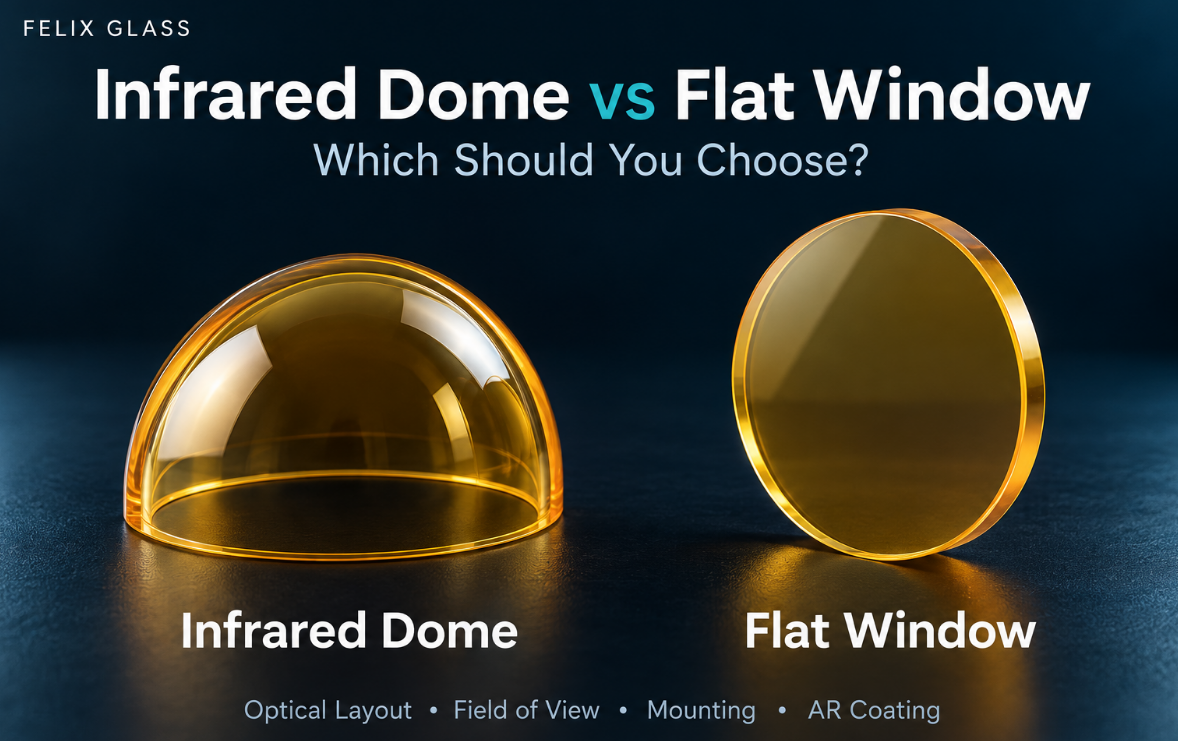 Infrared Dome vs Flat Window: Choose the Right Optic for Your System