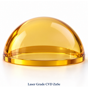 Laser Grade CVD ZnSe Dome & Window | High Purity IR Optics