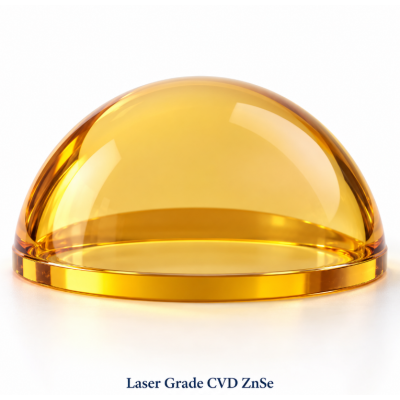 Laser Grade CVD ZnSe Dome & Window | High Purity IR Optics