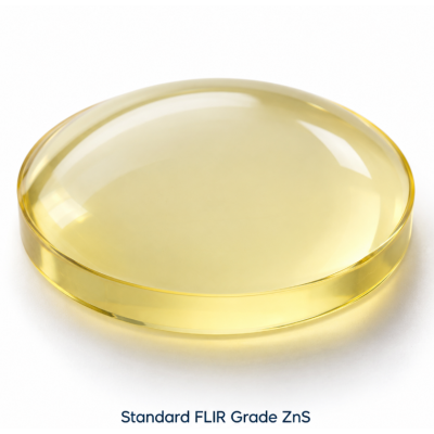 Standard FLIR Grade ZnS Dome & Window | LWIR Thermal Imaging Optics