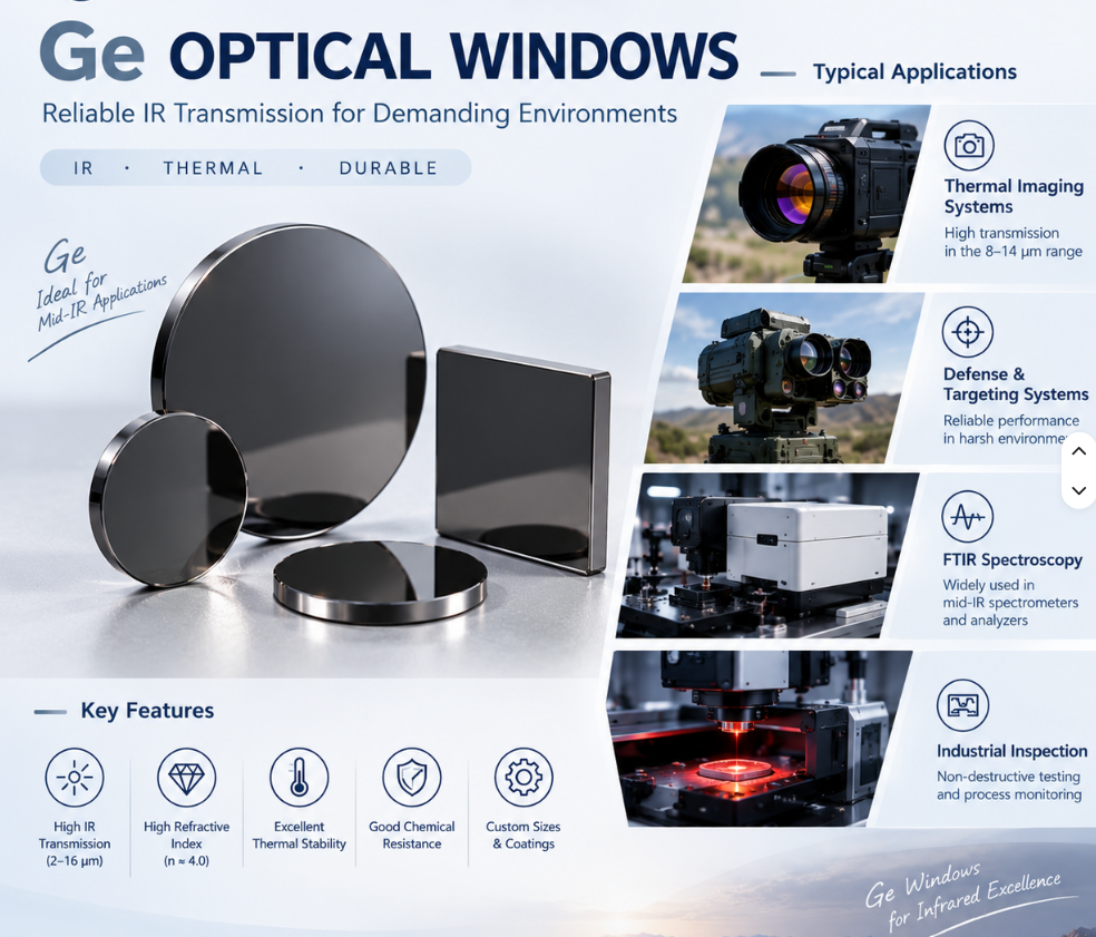 Germanium Optical Window Felix Glass