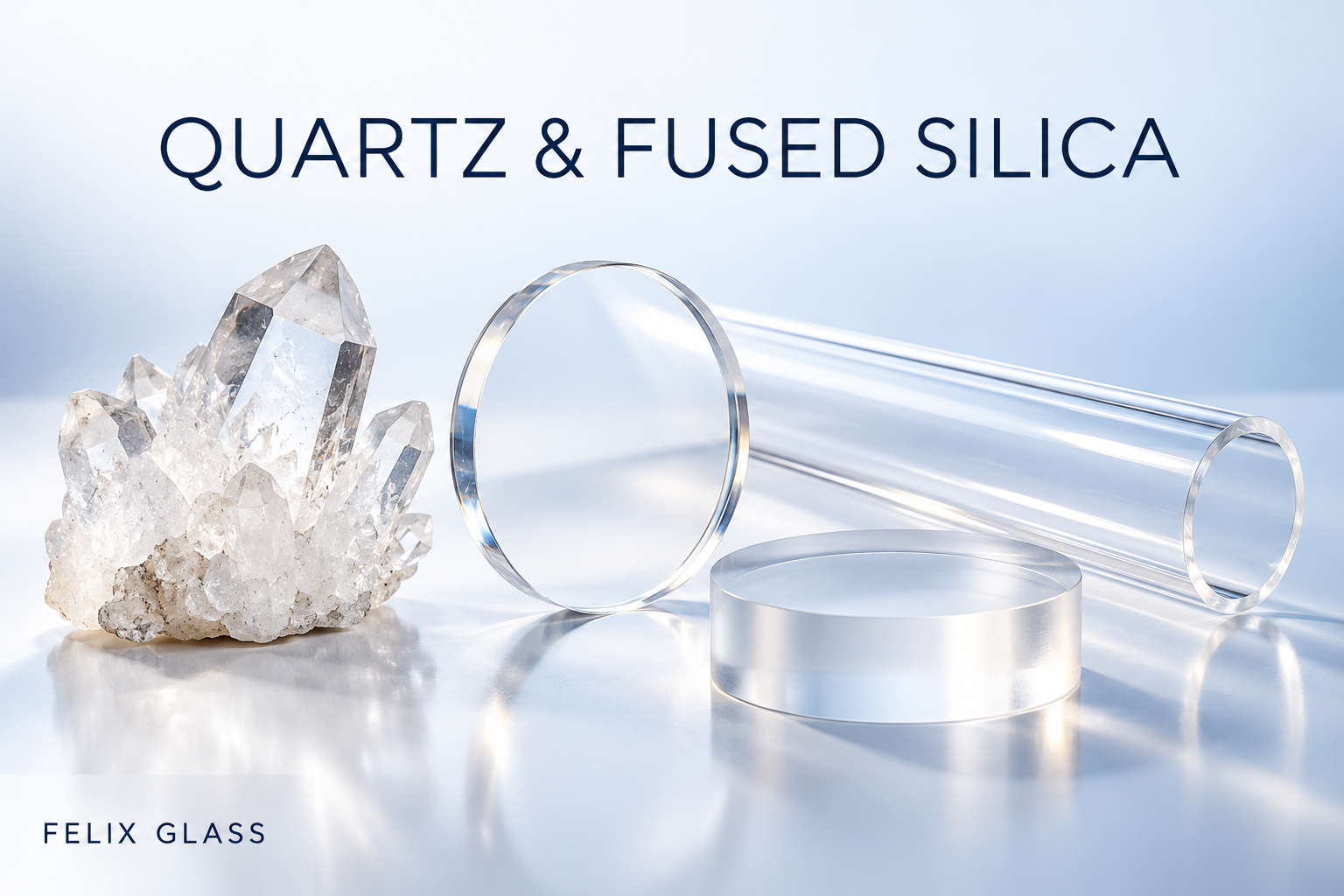 Quartz Glass | Crystal Quartz, Fused Silica & Synthetic Fused Silica Guides