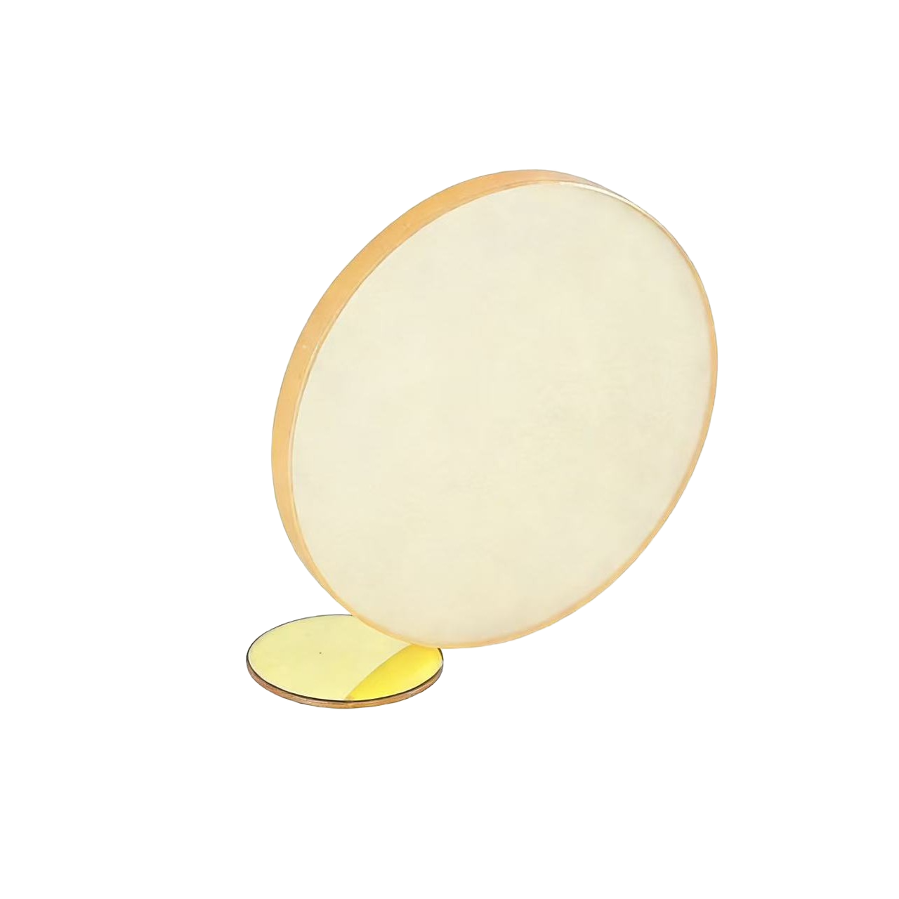 Assorted CVD ZnS round IR windows, 8-12μm LWIR non-HIP non-multispectral
