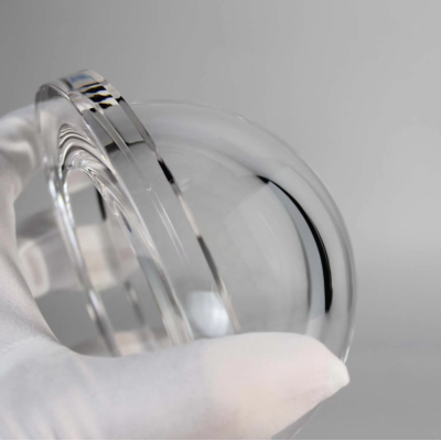 Fused Silica Subsea Dome Port | Flanged Underwater Optical Dome for Deep Sea Camera
