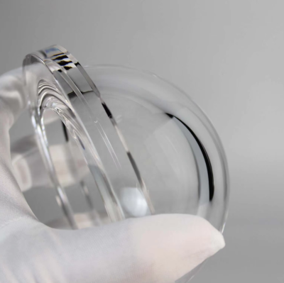 Fused Silica Subsea Dome Port | Flanged Underwater Optical Dome for Deep Sea Camera