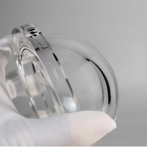 Fused Silica Subsea Dome Port | Flanged Underwater Optical Dome for Deep Sea Camera
