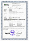 Grade card slab product certificate