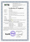 Toploader Product Certificate