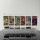 6 Slot Acrylic Booster Pack Display Case Trading Game YuGiOh Pokemon TCG Card Acrylic Booster Pack Dispenser Box