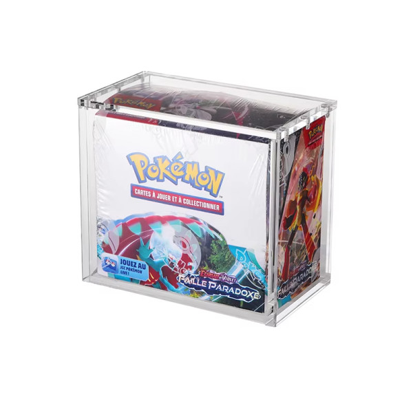Booster Box Display Cases: Protecting Sealed Product Value