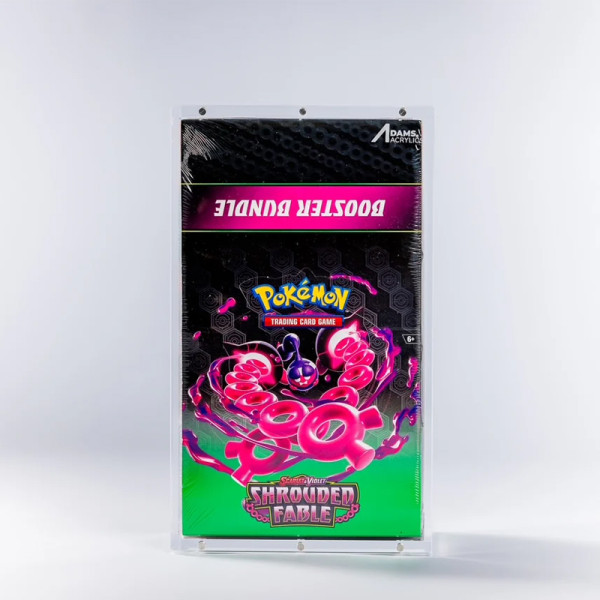 Acrylic Case Display for Pokémon Booster Bundle Display