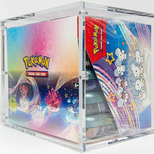 Acrylic Display Case For Pokémon Mini Tin (8tins and 10tins)Display Case
