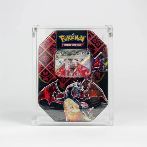 Acrylic Display Case For  Pokémon Tin (Regular)