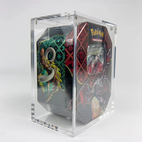 Acrylic Display Case For  Pokémon Tin (Regular)