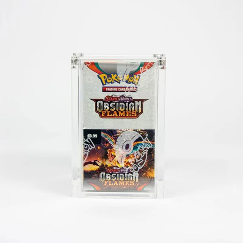 Acrylic Display Case For Pokémon Booster Box Half 18-packs (BB)