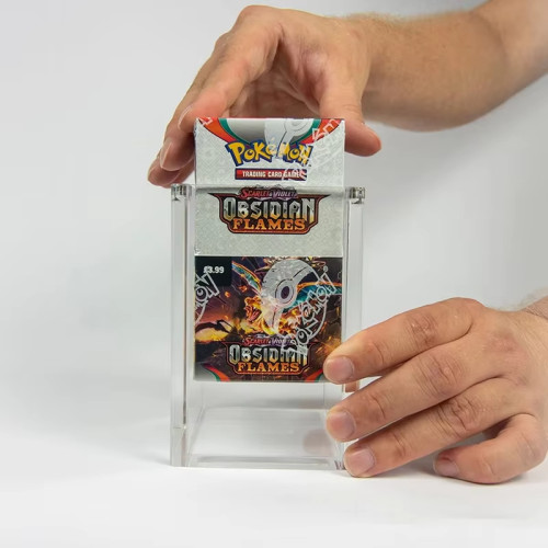 Acrylic Display Case For Pokémon Booster Box Half 18-packs (BB)