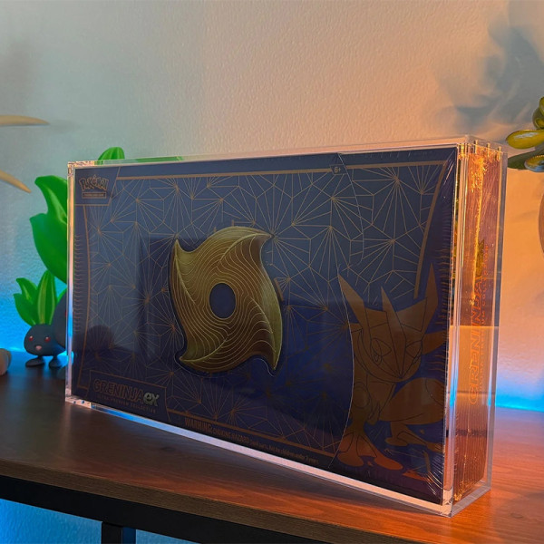 Acrylic Display Case For Pokémon Ultra-Premium Collection Greninja EX (UPC)