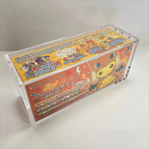 Acrylic Display Case for Pokémon Center Japanese Special Box | Clear Protective Case for Collector’s Display