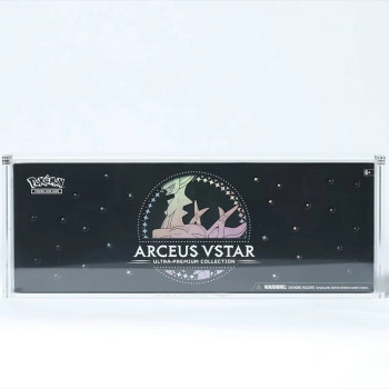 Wholesale Acrylic Display Case for Pokémon UPC Arceus VSTAR | Factory Custom Ultra-Premium Collection Protector