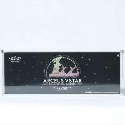 Acrylic Display Case For Pokémon Ultra-Premium Collection Arceus VSTAR (UPC)