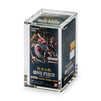 Acrylic Display Case for One Piece TCG OP-01 / OP-02 / OP-03 Booster Box (Japanese Edition) | Clear Protective Display