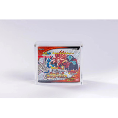 Acrylic Display Case for Dragon Ball Super Booster Box | Clear Protective Display for Trading Card Collectors