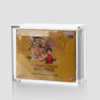 Acrylic Display Case for One Piece TCG Booster Box - TCG Shop Supplies